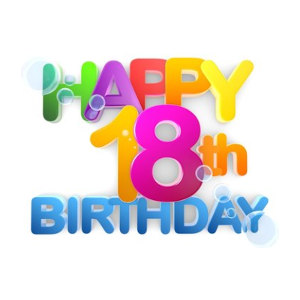 happy 18th birthday